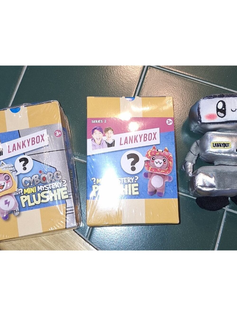2 LANKYBOX Mini Mystery Plushie Box Surprise Plush NEW  Sealed Plus One Open Toy